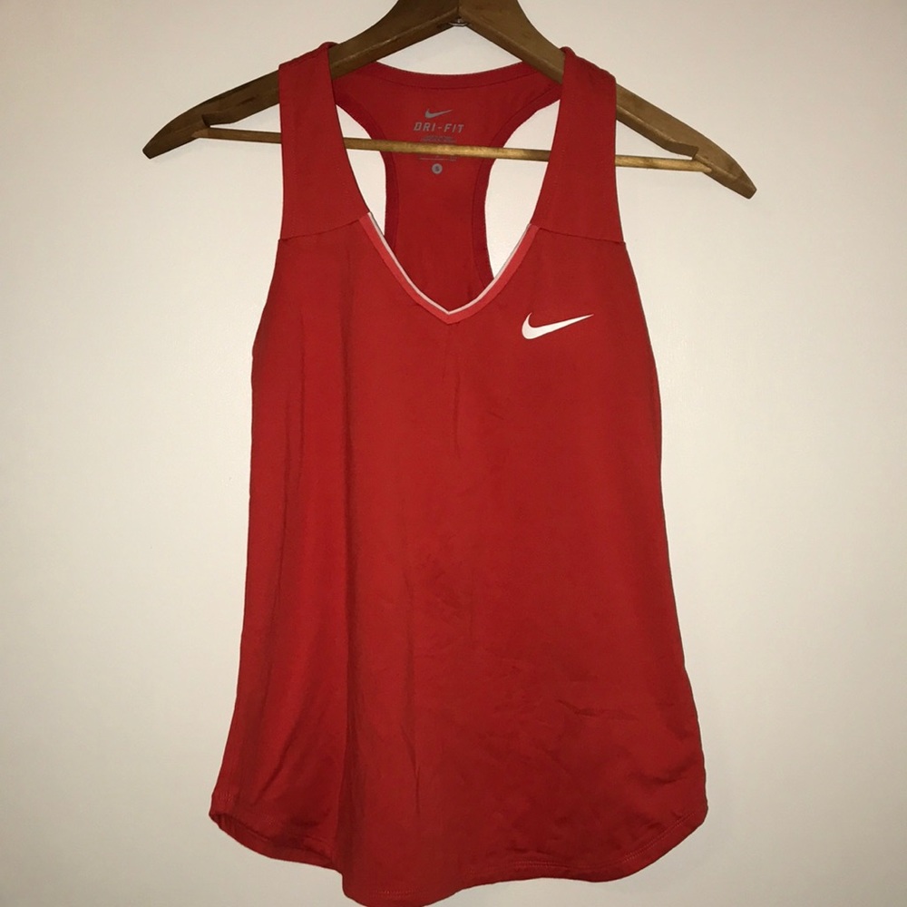 ❤️ BOGO Red Nike dri fit v neck tank